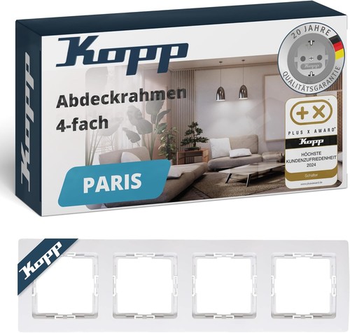 Kopp paris fach - kopp, abdeckrahmen