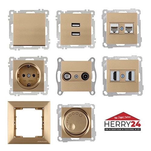 Schalter steckdosen taster usb - steckdosen,